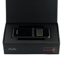 AlcoSafe S4 Black Etilometro Digitale Alco Test Breathalyser con Custodia e LCD