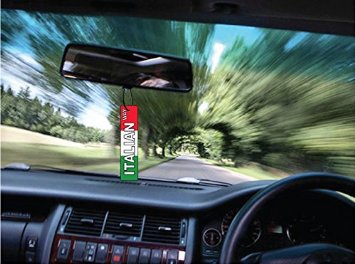 Ali Air Freshener - Deodorante per auto con targa Italian Way
