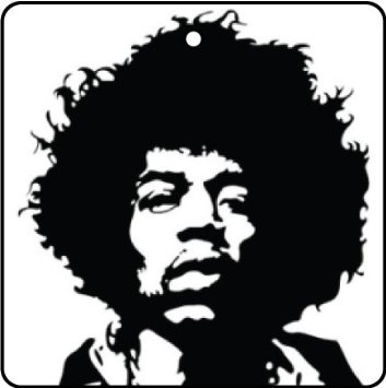 Ali Air Freshener - Deodorante per auto, motivo: Jimi Hendrix