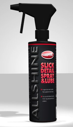 All Shine 100 g Clay bar kit con 500 ml Spray lubrificante e 2 x panni per lucidatura.
