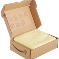 AmazonBasics - Panno per asciugatura spesso, misura grande, 2 pezzi