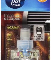 Ambi Pur - Fresh Escapes, Deodorante per auto, Anti Tabacco, Ricarica - 7 ml