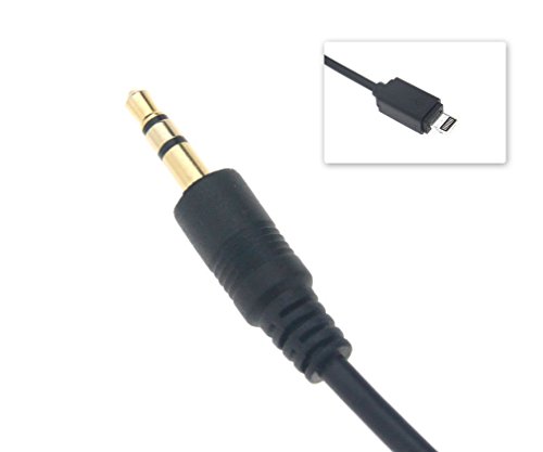 Ami AUX adattatore cavo Lightning, Shine 3.5 mm jack audio Music Interface Support iPhone 5 C/5/5S/6/6S 6 Plus 6S Plus per Audi A3/A4/A5/A6/A8/Q5/Q7/R8/TT, VW Jetta GTI gli Jetta Passat