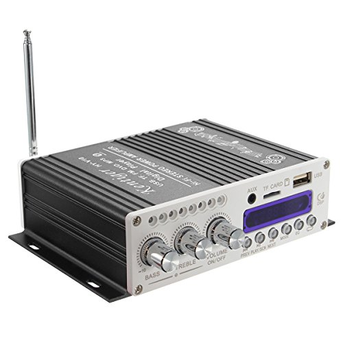 Audio Stereo AMP Scooter Booster Radio MP3 Amplificatore MP3 per Auto Motor 45 W Garsent Mini Amplificatore Audio Bluetooth a 4 canali EU 110-240V