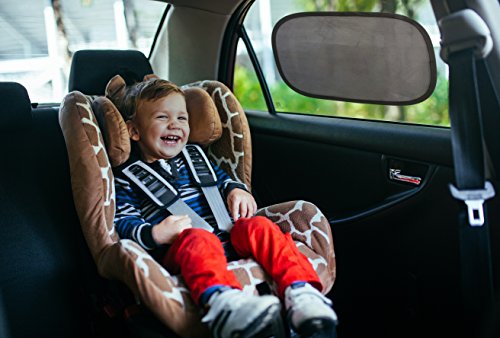 Anche antiaderente Ender parasole per auto | paraluce per bambini e bebè (2 pezzi) di Koala® | per finestra laterale | disponibile in diverse dimensioni