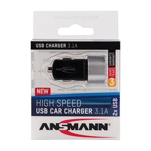 Ansmann 1000-0010 Auto Black mobile device charger - Mobile Device Chargers (Auto, Mobile phone, Smartphone, Cigar lighter, HTC Desire 500 / J / One X / One X + / Butterfly / One (M7) / One (M8) Samsung Galaxy S2 / Galaxy..., Black, 5 V)