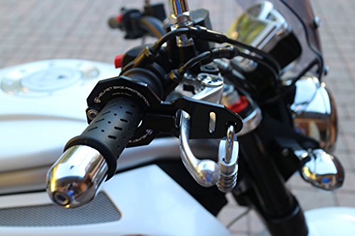 Antifurto moto e casco combinato  Large Nero con lucchetto Abus.