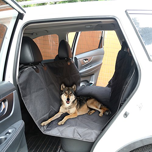 Aonepro auto sedile copertura impermeabile per cani domestici antiscivolo amaca progettato in grande size-black