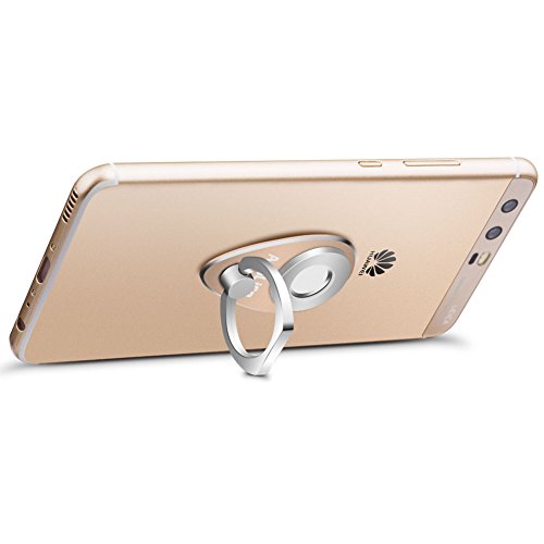 AooLife Magnetico Porta Cellulare, Universale 2 in 1 più Sicuro Version 360 Supporto Magnetico da Auto Phone Supporto, Impugnatura ad Anello per iPhone / Samsung / LG / Sony, Oro