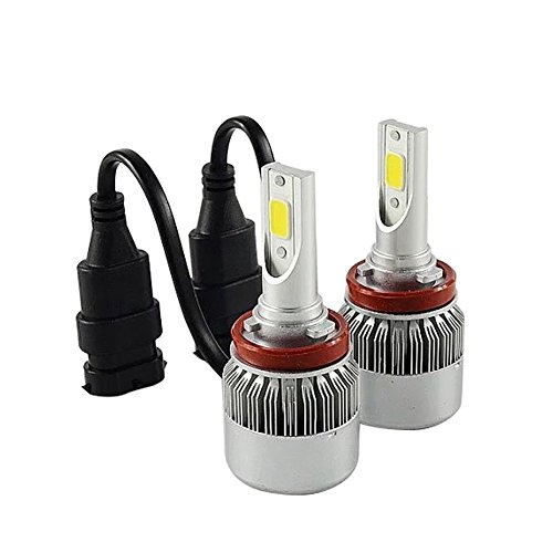 AP Automotive LED Headlight Bulbs Conversion Kit per auto alogena HID Xenon 72 W 7600LM 6000 K bianco lampade