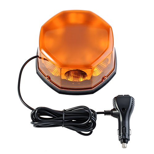 Appow 40 W COB LED luci stroboscopiche con base magnetica per auto barca tetto, 12 – 24 V, 10 modelli di lampeggiante