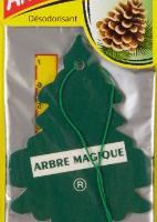 Arbre Magique PER90502 Profumatore/Deodorante Pino Con Cordina Pino - Cartoncino