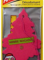 Arbre Magique PER90511 Profumatore/Deodorante Pino Con Cordina Gomma Da Masticare - Cartoncino