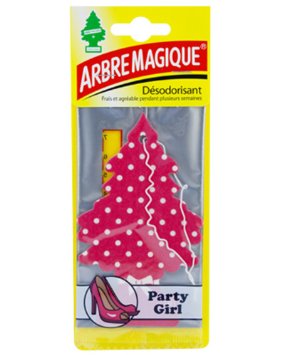 Arbre Magique PER90514 Profumatore/Deodorante Pino Con Cordina Party Girl - Cartoncino