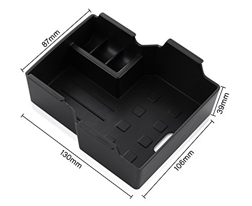 Armrest Box Center Secondary Storage Box Glove Stowing Tidying Container Tray For Suzuki Vitara 2015 2016 Car Accessories