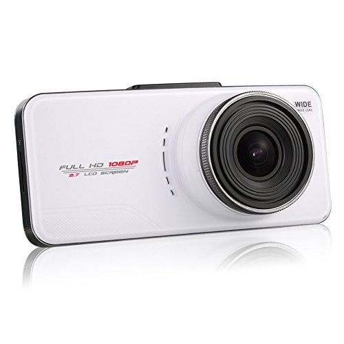 Asiproper 6,9 cm 1080p HD auto DVR grandangolare Night Vision telecamera video registratore