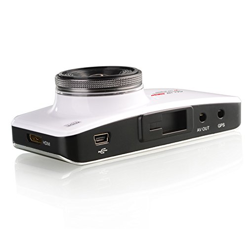 Asiproper 6,9 cm 1080p HD auto DVR grandangolare Night Vision telecamera video registratore