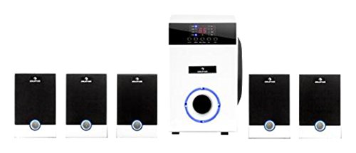 Auna 5.1-JW 5.1channels 95W White speaker set - speaker sets (5.1 channels, 95 W, Home theatre, 70 dB, 95 W, Active subwoofer)
