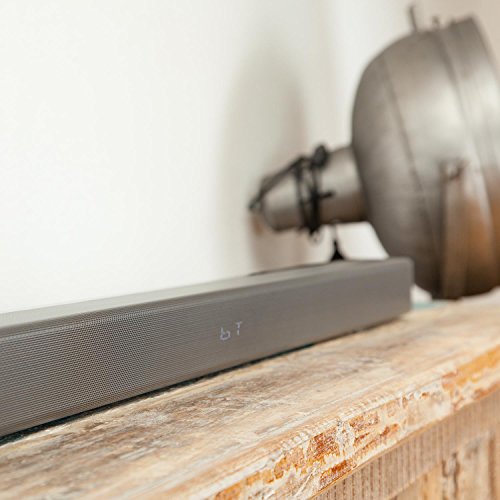 Auna Areal Bar 350 Wired & Wireless 2.0 40W Grey soundbar speaker - Soundbar Speakers (2.0 channels, 40 W, 40 W, 8 Ω, 80 dB, Wired & Wireless)