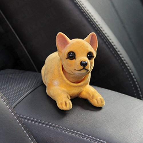 Auto Auto Chihuahua Annuendo Bobblehead Cruscotto Cani Decorazioni Giocattolo