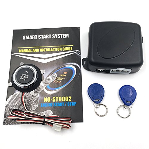 Auto Car Alarm Engine Pulsante Start Stop Stop Blocco RFID Interruttore di accensione Sistema di apertura senza chiave Sistema antifurto di avviamento