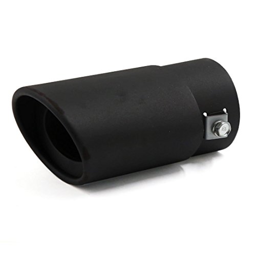 Auto Car Black A14 Addensare silenziatore di scarico Tip Modified Silencer Pipe Tail (Silenziatore)