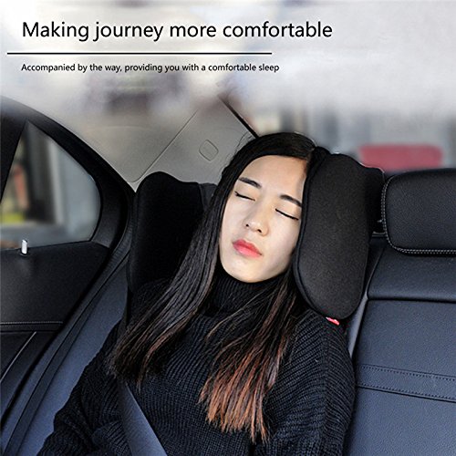 Auto cuscini, nylon altamente | retrattile | confortevole | supporto su entrambi i lati per seggiolino auto poggiatesta collo pillow-3 color