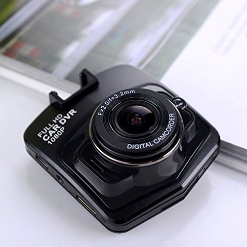 Auto Dash Cam DVR cruscotto digitale guida video Recorder Built-in G-Sensor con scheda SD da 32 GB (comune)