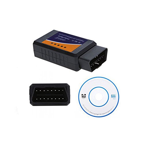 Auto ELM327 WiFi OBD 2 scanner, wireless OBD2 auto lettore di codice scanner Scan Tool, adattatore di controllo motore strumento diagnostico per iOS Apple iPhone iPad Air Mini iPod Touch & Andorid