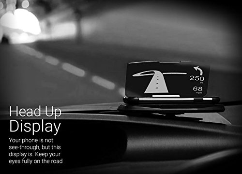 Auto Head Up display (HUD) – smartphone GPS Mount – compatibilità universale con dispositivi iOS e Android – Olixar