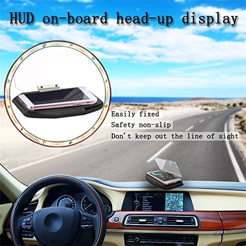 Auto HUD Head Up Display Speed ​​Warning Navigazione GPS HUD Headup Display Head Up per Smart Phone Car Stand Supporto pieghevole