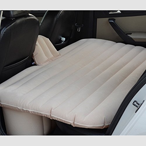 Auto materasso ad aria auto auto sedile posteriore con un materasso matrimoniale aria letto SUV di viaggio adulta auto ( Color : Creamy-white-A )