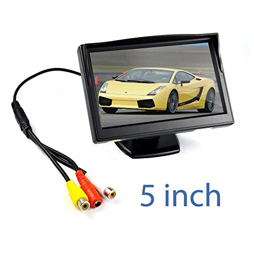 auto monitor auto Eincar 5 pollici TFT display digitale LCD con alta risoluzione dell