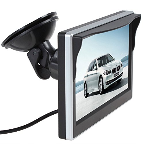 Auto Overhead Monitor 5.0 pollici a colori TFT LCD DVD VCD VCR PAL / NTSC Video sistema di ingresso