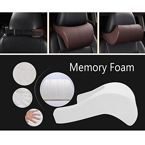 auto - sedile poggiatesta testa cuscino collo resto supporto lombare cuscino lenta ripresa springback memory foam