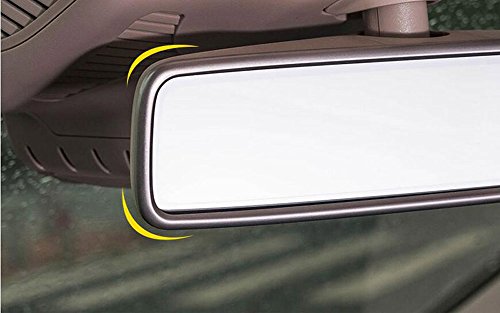 Auto specchietto retrovisore interno in acciaio INOX Frame cover Trim accessori per W213 classe e 2016 2017