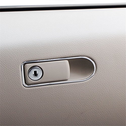 Auto styling in lega di alluminio Key hole Trim sticker accessori interni decorazioni