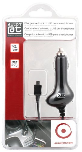 Auto-T 3221325401168 Auto Black mobile device charger - Mobile Device Chargers (Auto, Smartphone, Cigar lighter, Black)