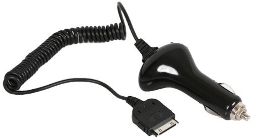 Auto-T 540114 Auto Black mobile device charger - Mobile Device Chargers (Auto, MP3, Smartphone, Tablet, Cigar lighter, iPhone 3, 4, 4S, iPod iPad, Black, Blister)