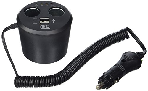 Auto-T 540117 Auto Black mobile device charger - Mobile Device Chargers (Auto, Digital camera, GPS, MP3, MP4, Smartphone, Tablet, Cigar lighter, Black, 12 - 24)