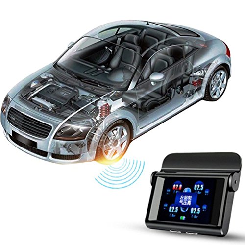 Auto TPMS lt-368 energia solare LCD sistema TPMS monitoraggio della pressione gauge allarme