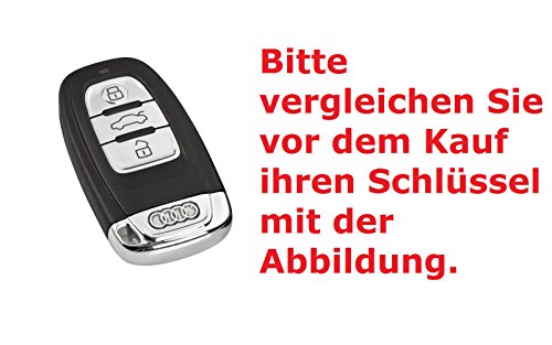AutoLight24 - Custodia per telecomando chiave auto C25 per Audi A3 S3 dall