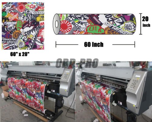 Autool 152,4 x 50,8 cm JDM Auto, Adesivo Bomba Graffiti Cartoon per veicolo a motore per fai da te