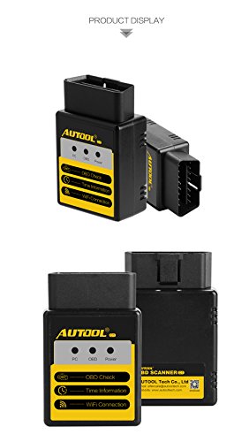 Autool C1 ELM327 V1.5 OBD-II auto sistema strumenti diagnostici C1 Bluetooth/WiFi OBD2 OBD II auto diagnostica codice scanner