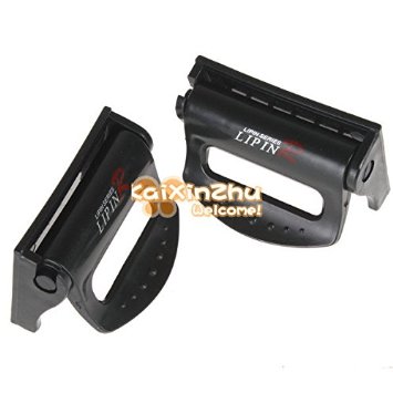 AutoStyle 10pairs! Convenient Vehicle Auto Car Safety Seat Belt Clip Stopper Adjuster - Silver / Black