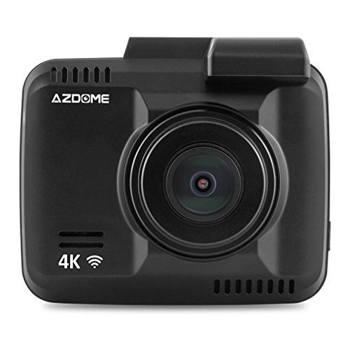 Azdome GS63H Registratore DVR per auto WiFi Novatek 96660 Videocamera con videocamera GPS integrata 4K 2880x2160P Visore notturno G-sensor Dash Cam (Colore: nero)