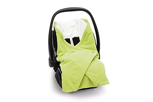 Baby Boum, Copertina per seggiolino auto in fibra di bambù, Verde (Lime)