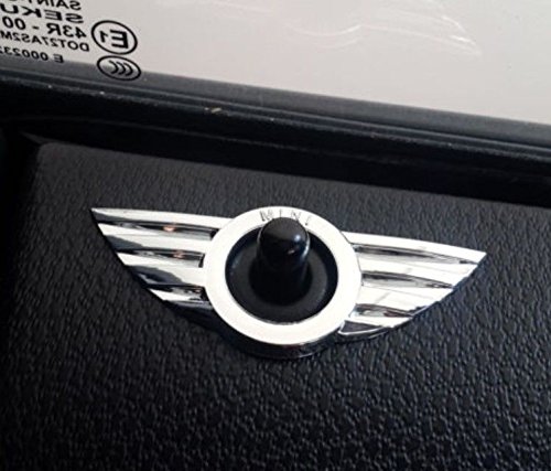 BADGE PER PORTA PIN Emblema rosso Inghilterra per BMW MINI Cooper / S / ONE / Roadster / Clubman / Coupe