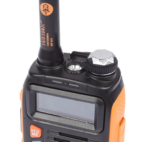 Baofeng 3 Mark II GT 3 UHF/VHF 2 m/70 cm Dual Band Radio Walkie Talkie + microfono e cavo di programmazione