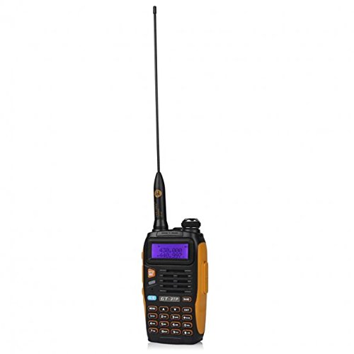 Baofeng GT-3TP Dual Band VHF/UHF radio portatile, radiotelefonia amatoriale, display LCD, Walkie Talkie PMR Ctcss/Cdcss con microfono e cavo USB